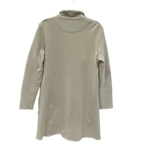 Frank & Eileen Belfast Trench Coat Vintage White Triple Fleece Size XS  Made USA - Picture 7 of 11